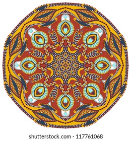 Circle ornament, ornamental round lace