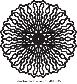 Circle Ornament, Ornamental Sun