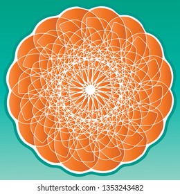 circle ornament, pattern, background, decorative, abstract