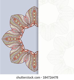 Circle Ornament. Use as backdrop, greeting card