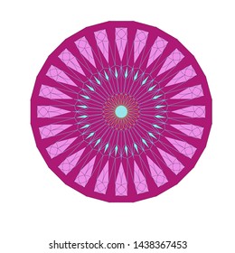 circle ornaments with lots of motifs and lines, formed from rotated circles, very suitable for wall decoration or art buildings