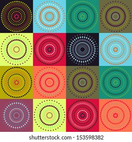 Circle - pastel color background