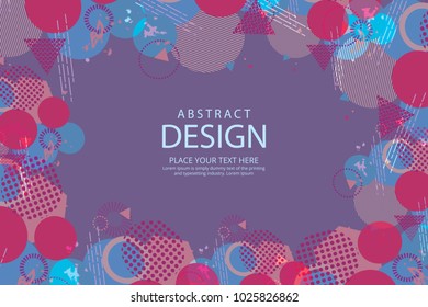 Circle pattern Abstract Background