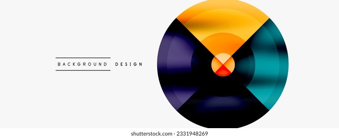 Circle pattern background. Abstract backgrounds bundle for wallpaper, banner, background, landing page, wall art, invitation, prints, posters