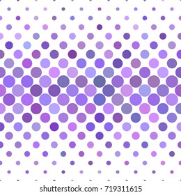Circle pattern background - abstract geometric vector graphic from purple dots