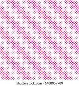 Circle pattern background - abstract pink vector graphic from circles