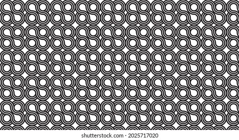 circle pattern background vector circular seamless background. eps 10 vector.