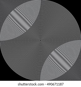 Circle pattern design-vector illustration