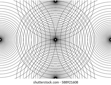 Circle pattern design-vector illustration