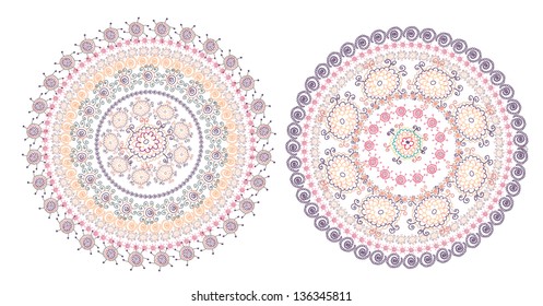 Circle pattern east design set