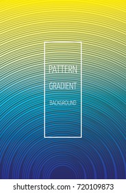 Circle pattern gradient business background