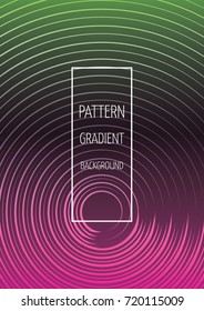 Circle pattern gradient business background