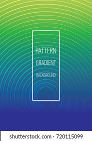 Circle pattern gradient business background