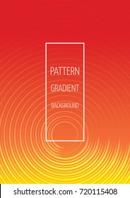 Circle pattern gradient business background
