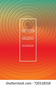 Circle pattern gradient business background