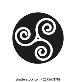 Circle with pattern icon. Round frame. Geometric element. Vector illustration. stock image.