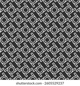 Circle pattern luxury background geometric design abstract round shapes motif. seamless vector graphic elements colorful texture. Modern geometrical decoration textile fabric 