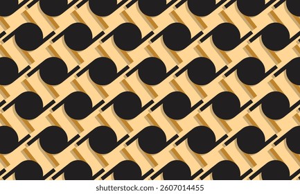 Circle pattern luxury background geometric design abstract round shapes motif. seamless vector graphic elements colorful texture. Modern geometrical decoration textile fabric