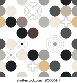 Circle pattern. Modern stylish texture. Repeating spiral abstract background for wallpaper. 