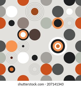 Circle pattern. Modern stylish texture. Repeating spiral abstract background for wallpaper. 