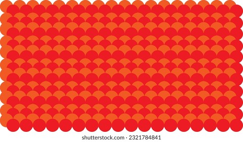 Circle pattern pattern overlapping beautifully.