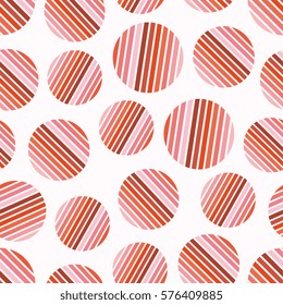 Circle pattern. Polka dot style. Pantone color