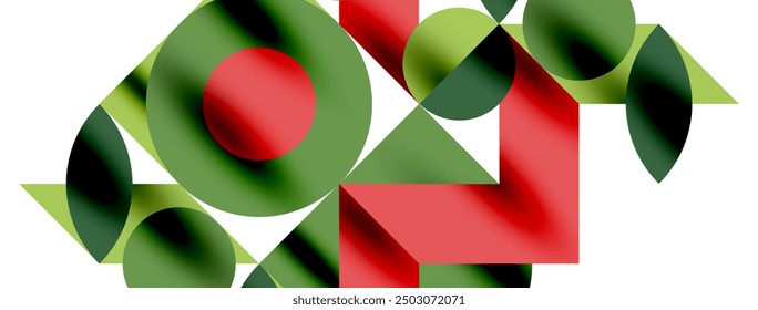 Circle pattern, round elements with lines and arrows composition for wallpaper, banner, background or landing