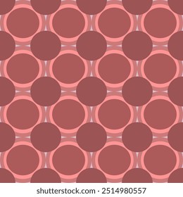 Circle pattern, seamless pattern, square background