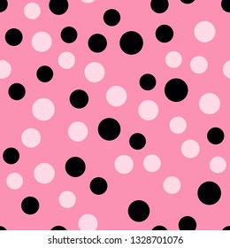 Circle pattern. Seamless vector