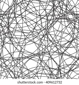 Circle pattern. Seamless vector pattern.