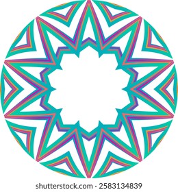 circle pattern Traditional Indonesian batik for decorating tile designs, walls, floors and commercial textile products	