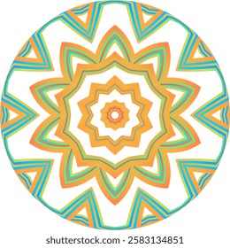 circle pattern Traditional Indonesian batik for decorating tile designs, walls, floors and commercial textile products	