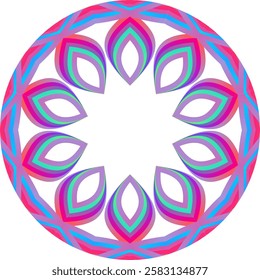 circle pattern Traditional Indonesian batik for decorating tile designs, walls, floors and commercial textile products	