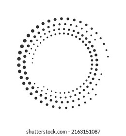 circle pattern vector halftone template