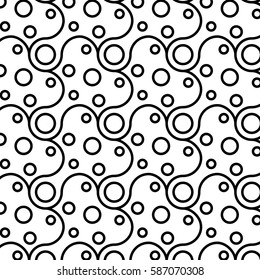 circle pattern vector illustration