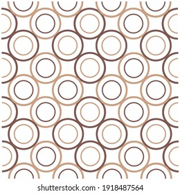 Circle Pattern Vector. Perfect for wrapping paper, Wallpaper, Backgroud, Print on fabric, Etc.