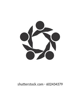 circle with people logo