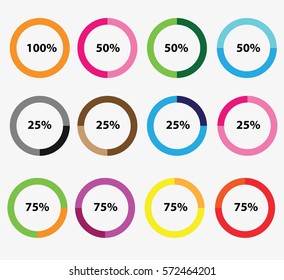 Infographic Circle Chart Can Using Presentation Stock Vector (Royalty ...