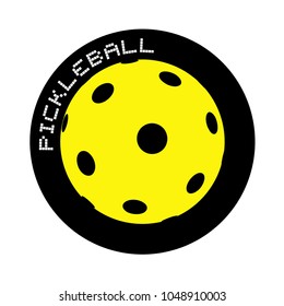 circle pickleball icon