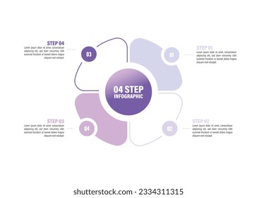 circle Pie charts for infographics. Elements with 2, 3, 4, 5, 6, 7, 8, 9, 10 steps, options.