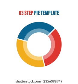 circle Pie charts for infographics. Elements with 2, 3. 4, 5, 6, 7, 8, 9, 10 steps, options