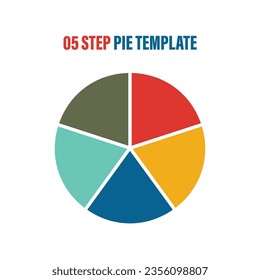 circle Pie charts for infographics. Elements with 2, 3. 4, 5, 6, 7, 8, 9, 10 steps, options