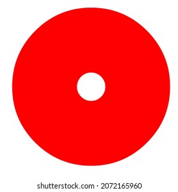 circle pie quarter shape abstract frame 