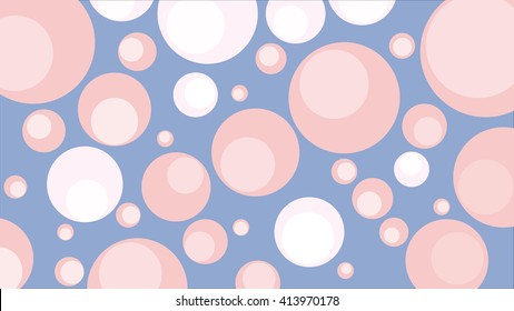 Circle pink color background abstract art vector pan tone 