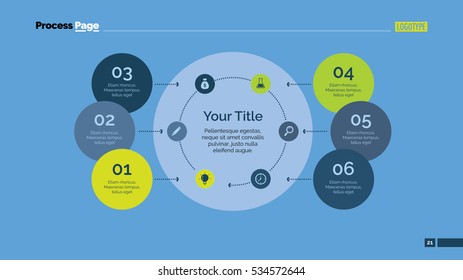 Circle Points Diagram Slide Template