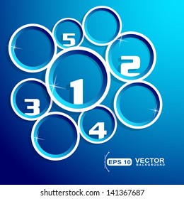 circle position info graphic
