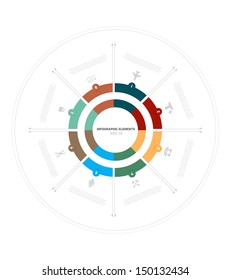 Circle Presentation, and Infographic Elements.