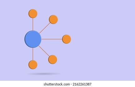 Circle process for your data result data analysis presentation 