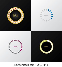 Circle progress indicators