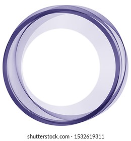 circle purple abstract design element for brochure, invitation, certificate